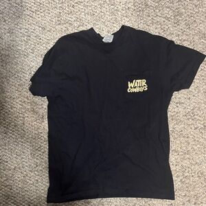 Black Short Sleeve Pocket Tee